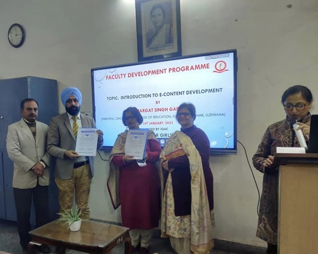 Mou with Govt. College for Girls, Ludhiana