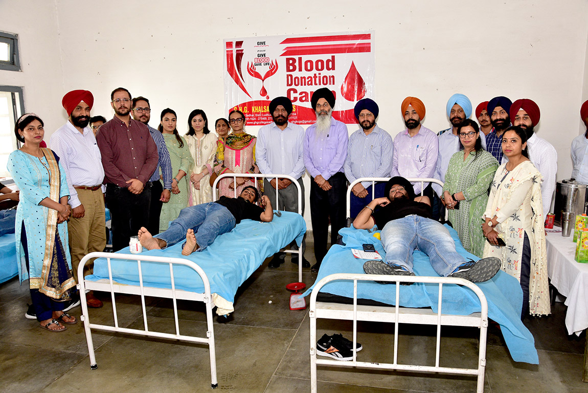 COMMEMORATIVE CEREMONY CELEBRATED BY GHG
KHALSA COLLEGES GURUSAR SADHAR