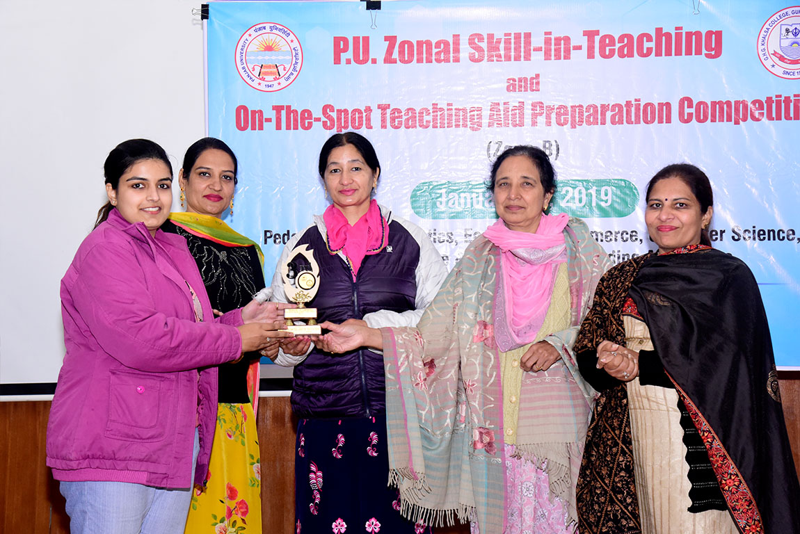 G.H.G Khalsa College of Education Gurusar Sadhar organized Panjab University Zonal Skill in Teaching