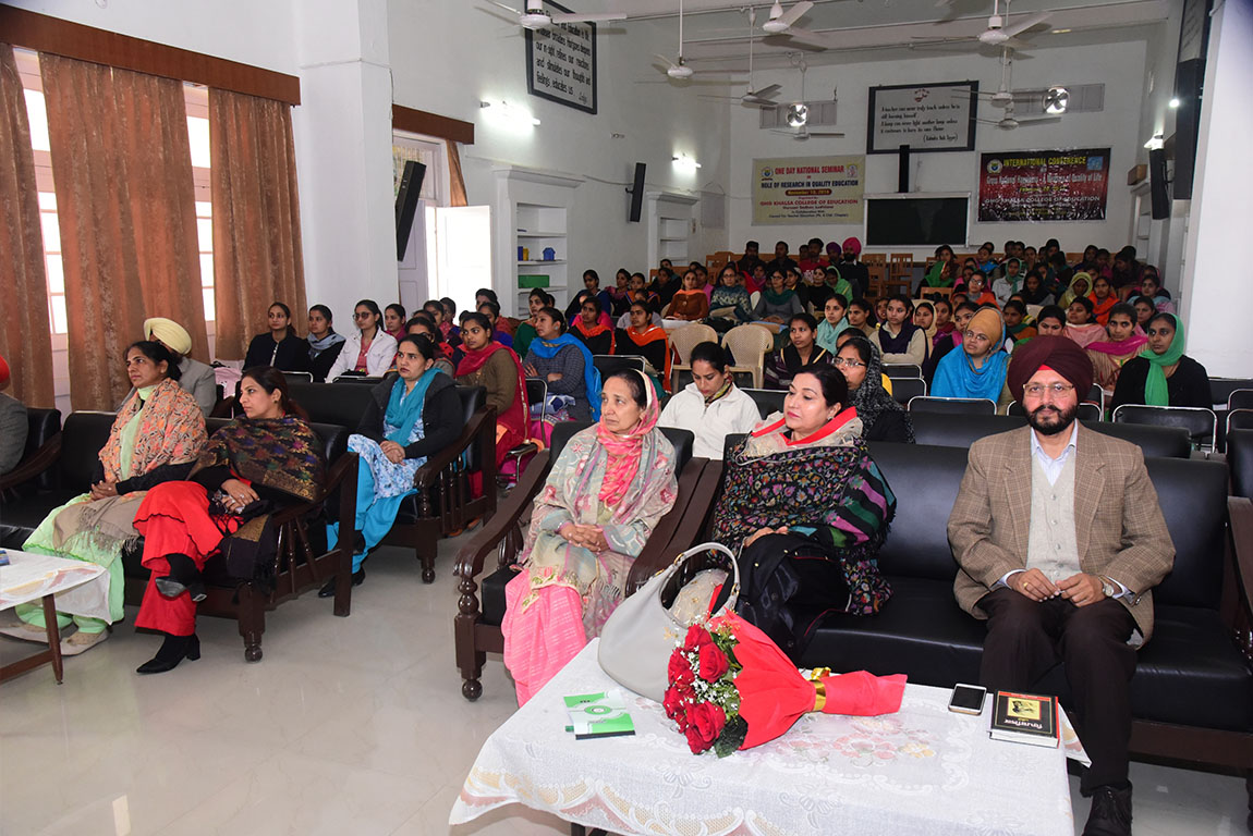 G.H.G Khalsa College of Education, Gurusar Sadhar Celebrated International Maat Bhasha Diwas