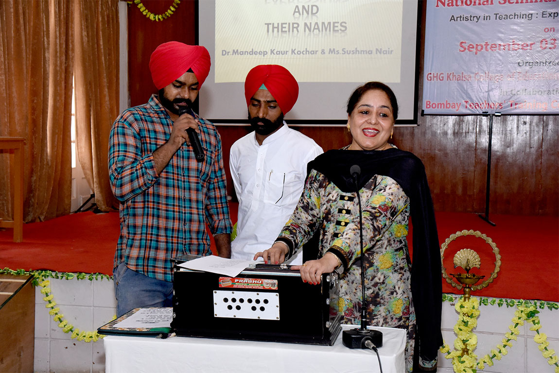 National Seminar cum Workshop Organized by G.H.G Khalsa College of Education, Gurusar Sadhar