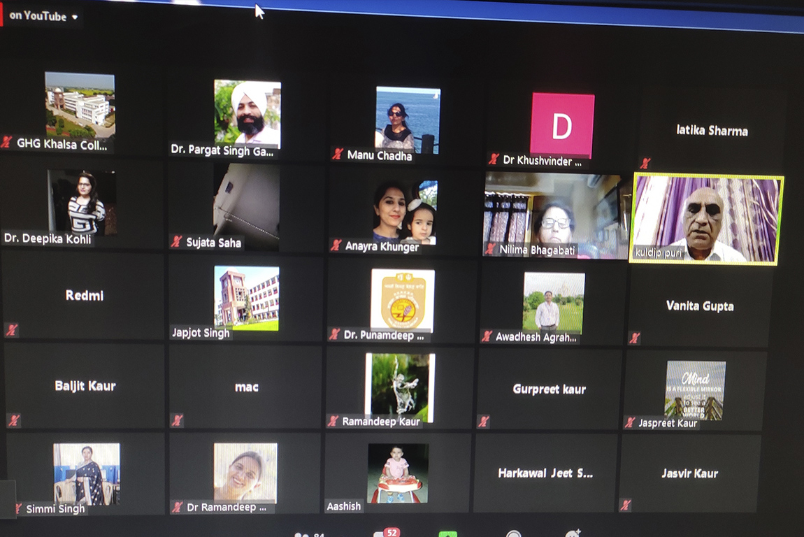 G.H.G Khalsa College of Education Gurusar Sadhar organized Panel Discussion on National Education Policy 2020