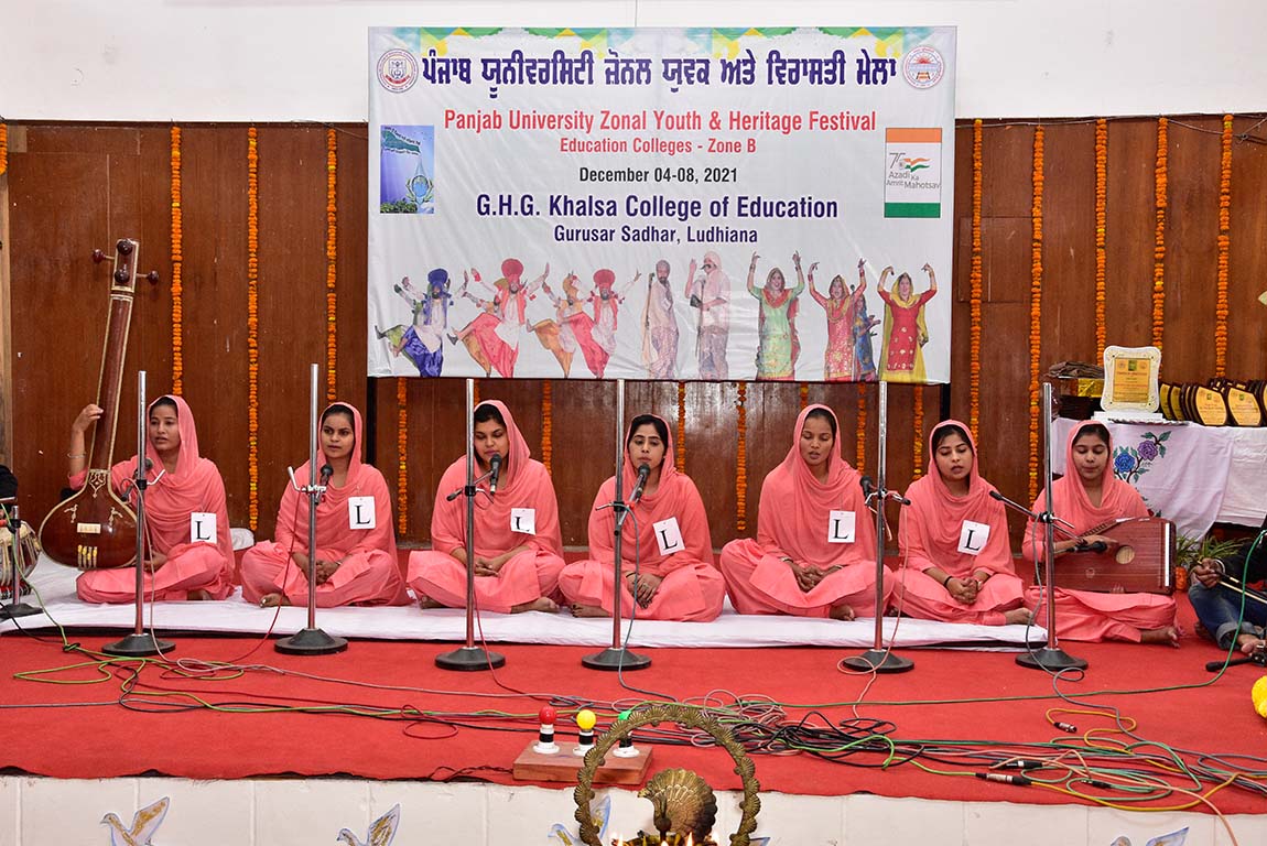 Four-day Panjab University Zonal Youth and Heritage Festival (Education Zone-B) Commenced at G.H.G. Khalsa College of Education, Gurusar Sadhar Ludhiana