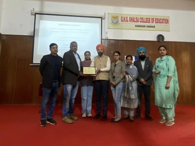 Felicitation of winners of Competitions of Postal department