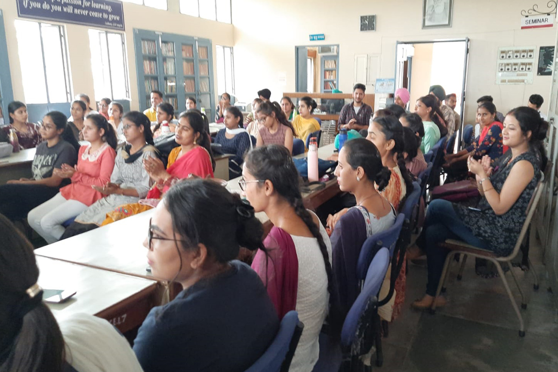 G.H.G. Khalsa College of Education, Gurusar Sadhar organized Poem
Recitation Event under Ek Bharat Shresth Bharat Campaign