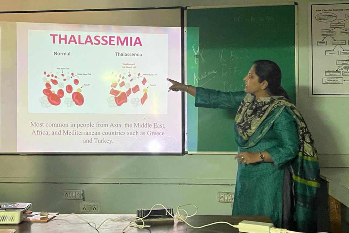 G.H.G. Khalsa College of Education, Gurusar Sadhar Organized a Special Lecture on World Thalassemia Day