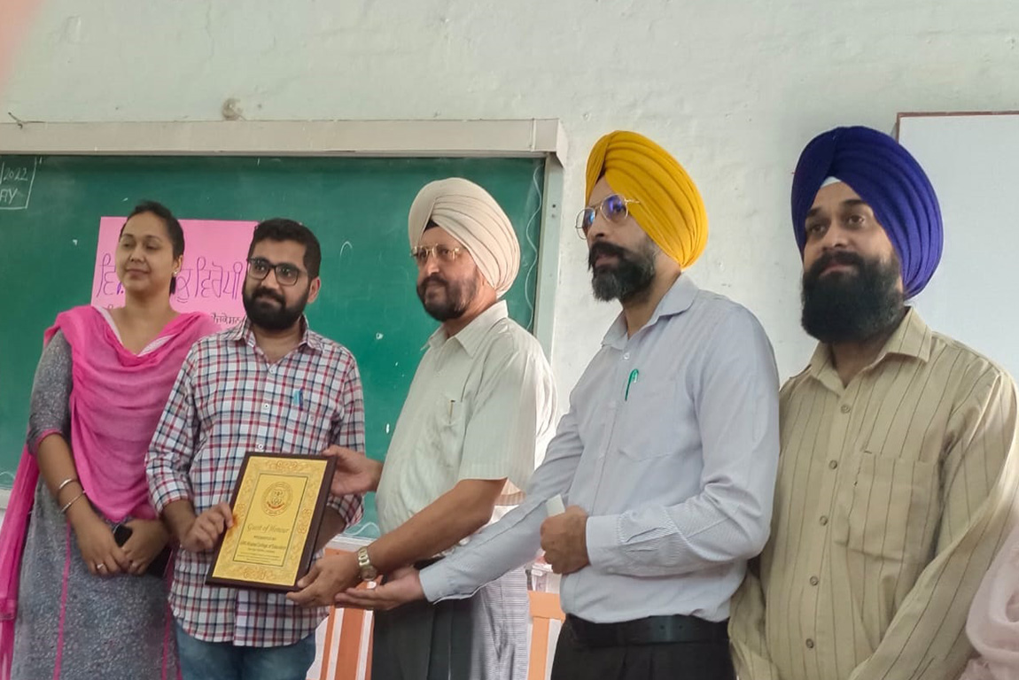 G.H.G. Khalsa College of Education, Gurusar Sadhar Observed World No Tobacco Day