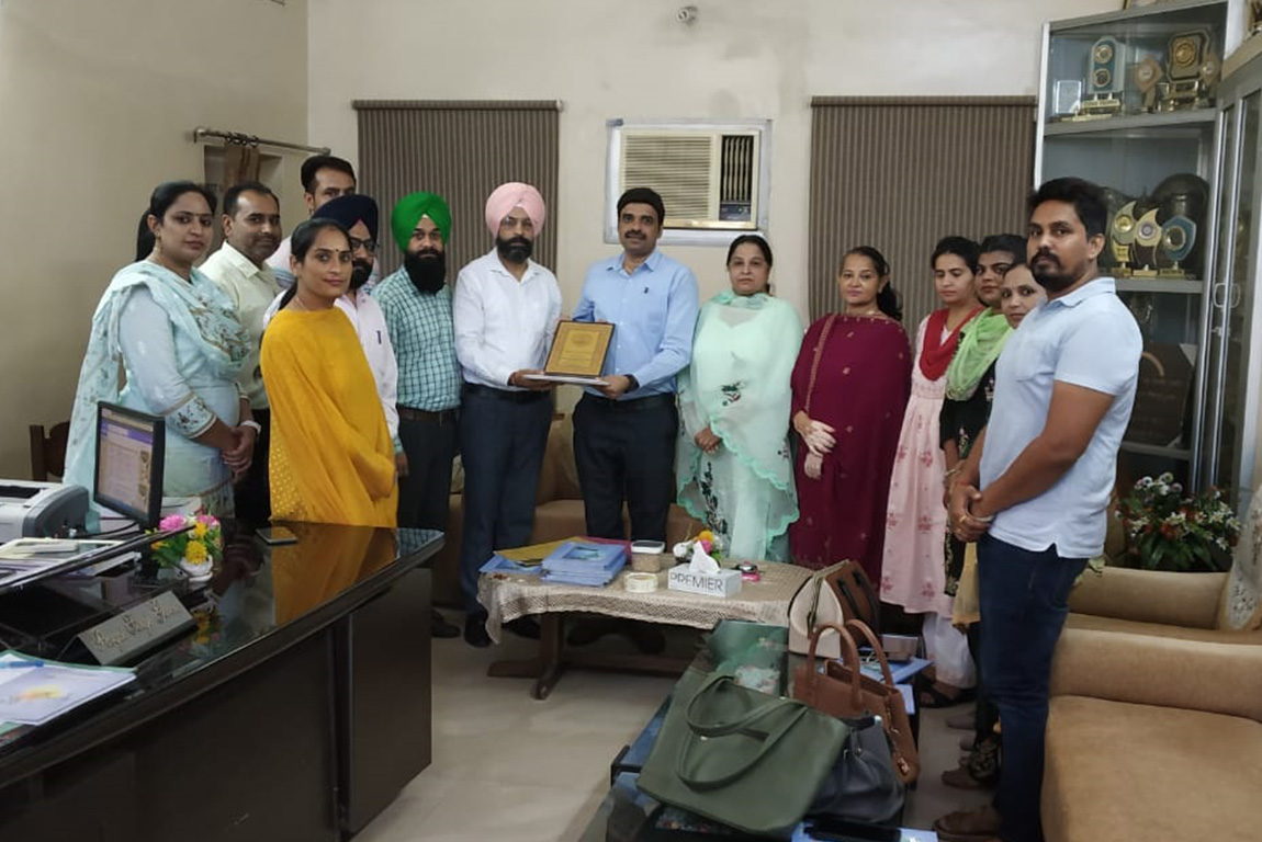 Meeting of Principals and Contingent in-charge held at G.H.G. Khalsa
College of Education, Gurusar Sadhar regarding Panjab University Zonal Youth and Heritage Festival 2022 (Education Zone-B)