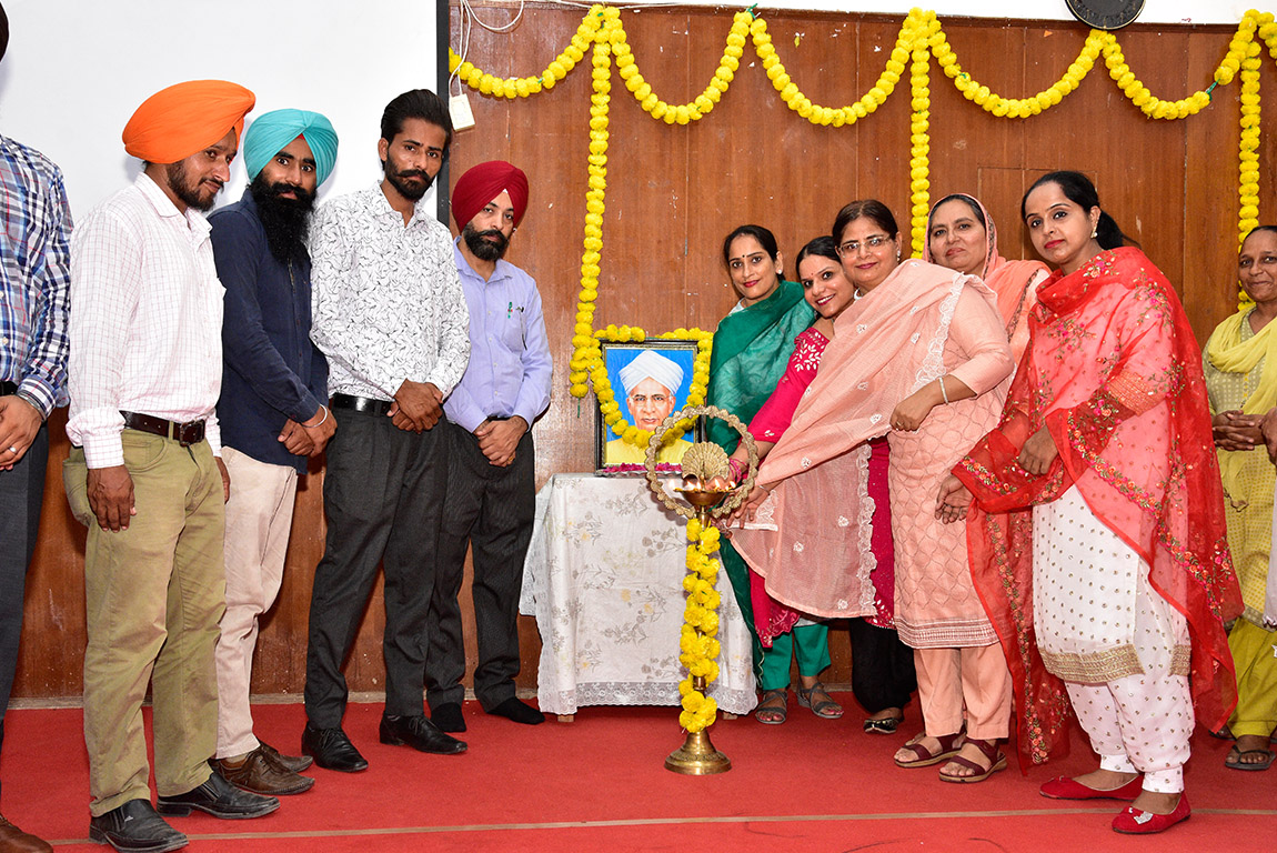 G.H.G Khalsa College of Education, Gurusar Sadhar Celebrated Teachers' Day