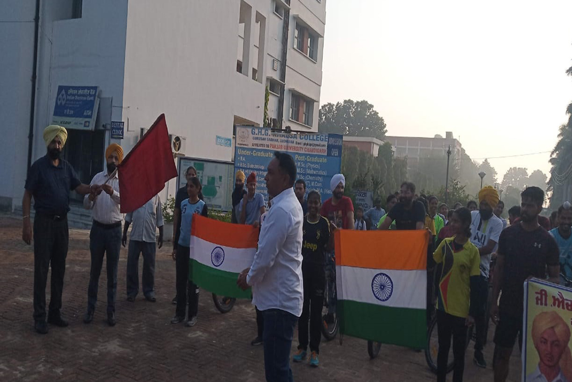 115th Birth Anniversary of Shaheed-e-Azam Bhagat Singh Celebrated at

G.H.G. Khalsa Colleges Gurusar Sadhar