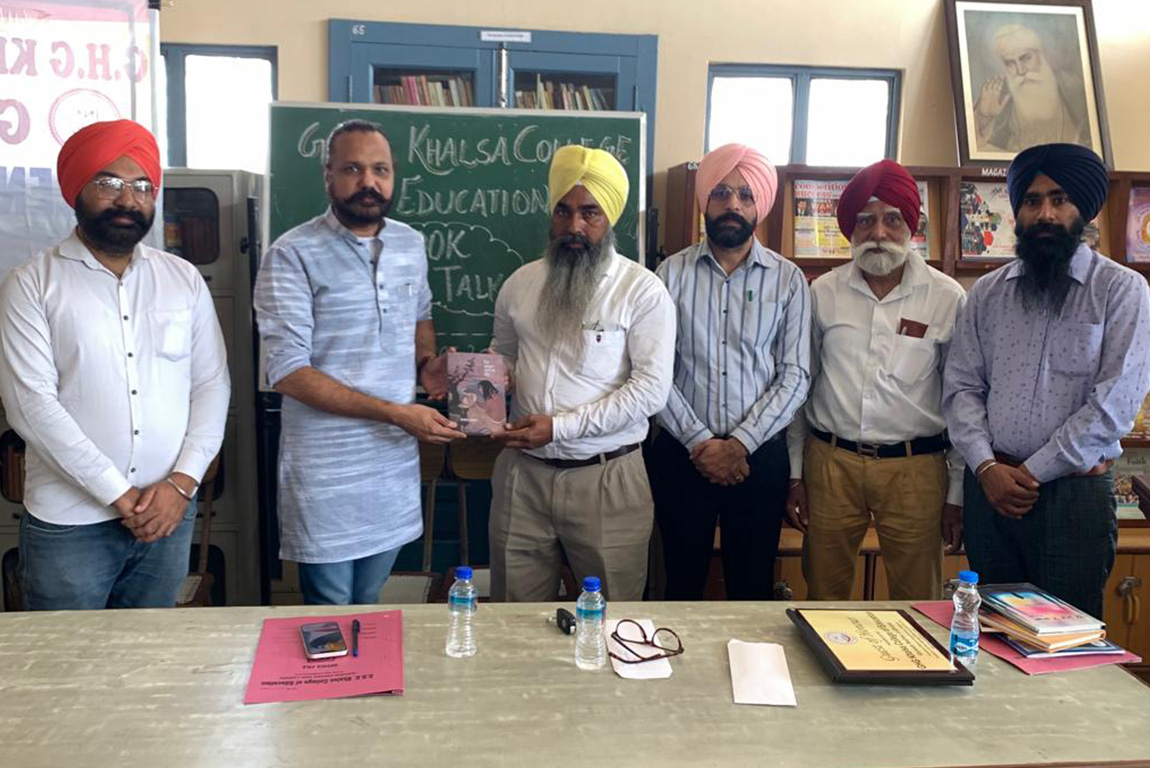 Book Exhibition and Special Lecture on Book Writing at G.H.G. Khalsa College of Education, Gurusar Sadhar