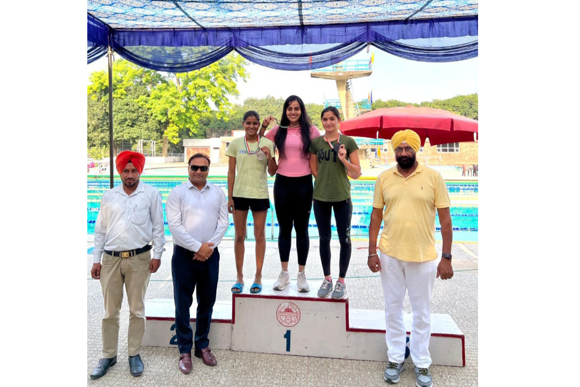 Splendid Achievement of G.H.G. Khalsa College of Education,
Gurusar Sadhar in Panjab University Intercollege Swimming Competition