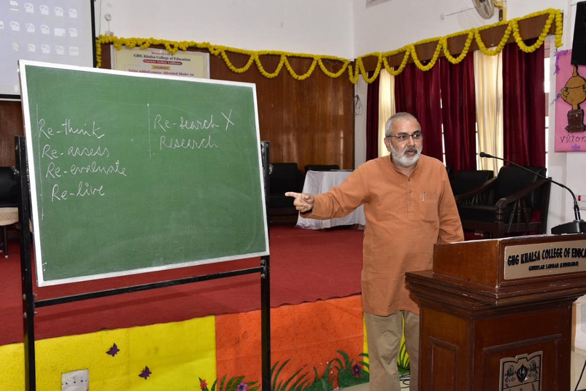 Value Added course on Basics of Research organized at GHG Khalsa College

of Education, Gurusar Sadhar