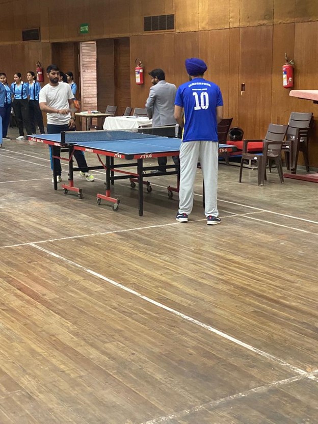 Participation in Annual Intercollege Sports Competition of Panjab university, Chandigarh